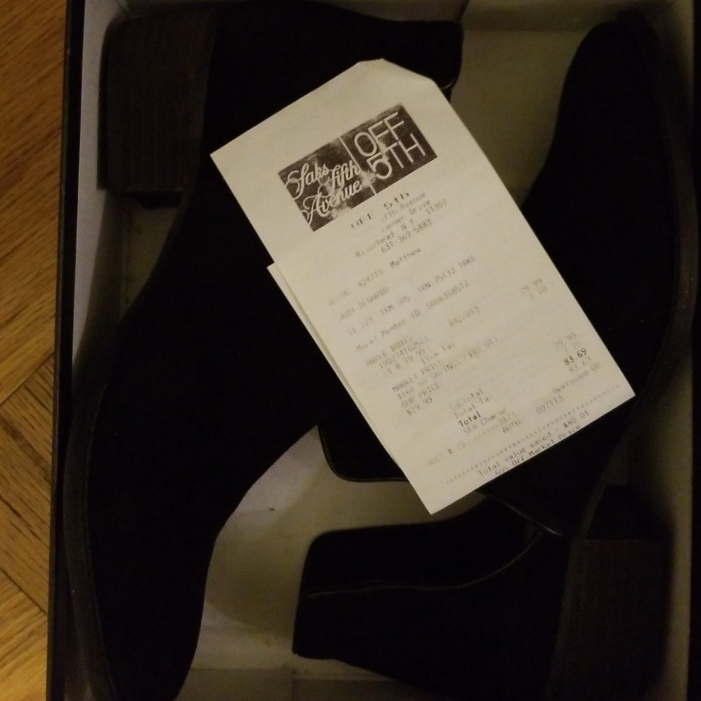 Saks Fifth Ave Shoe Boots